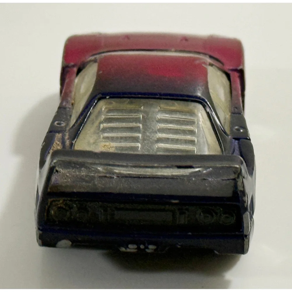 Matchbox Ferrari F40 Toy Car Kids 1:59 Pink Purple Vintage 1988 Diecast